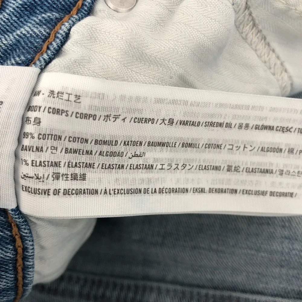 ABERCROMBIE & FITCH The Ankle Straight Ultra High Rise Jeans Size 28_11